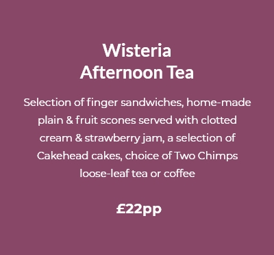 Wisteria Afternoon Tea